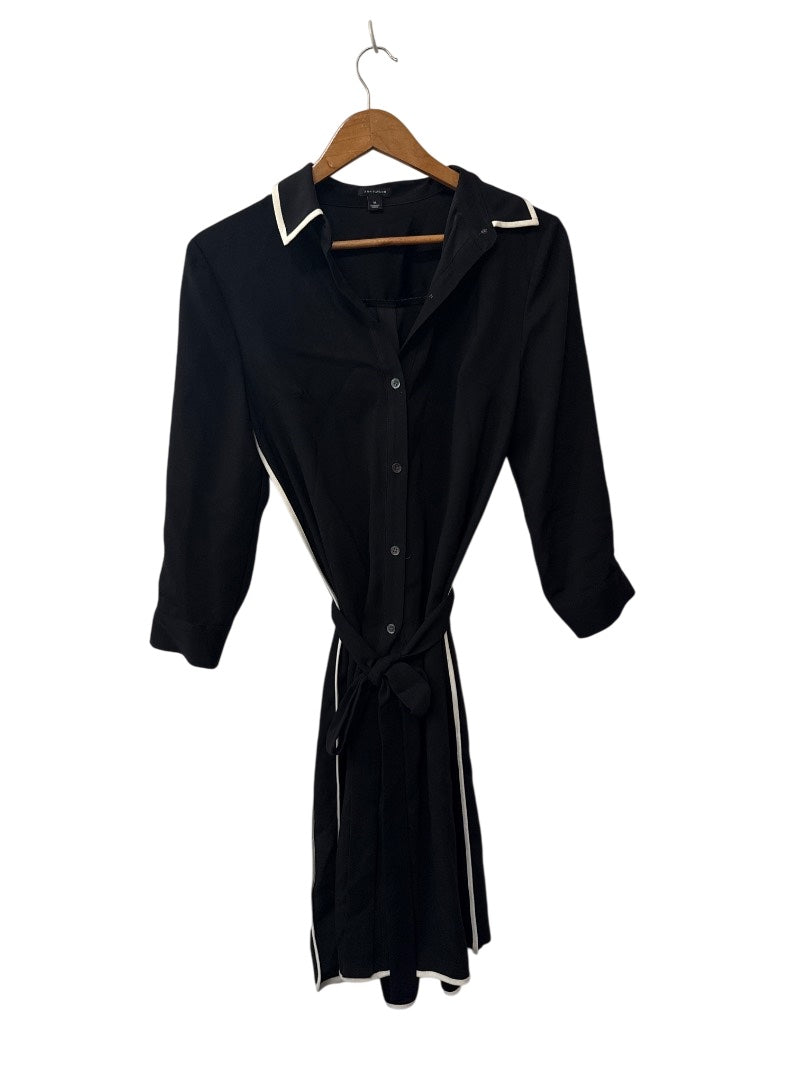 Ann Taylor Button-Up Belted Dresses