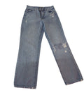 Justusa Distressed Straight Leg Jeans