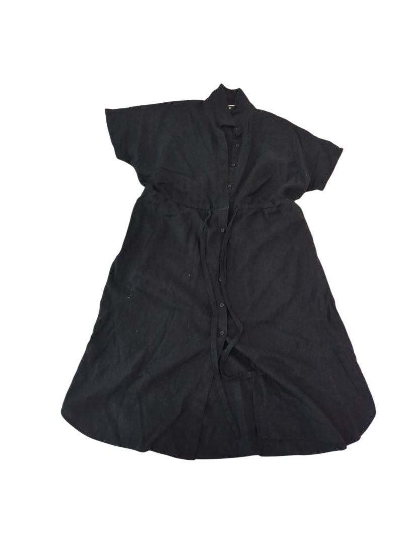 A New Day Button-Front Midi Dresses