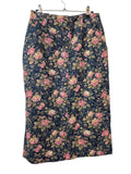 Orvis Floral Midi Skirt Vintage