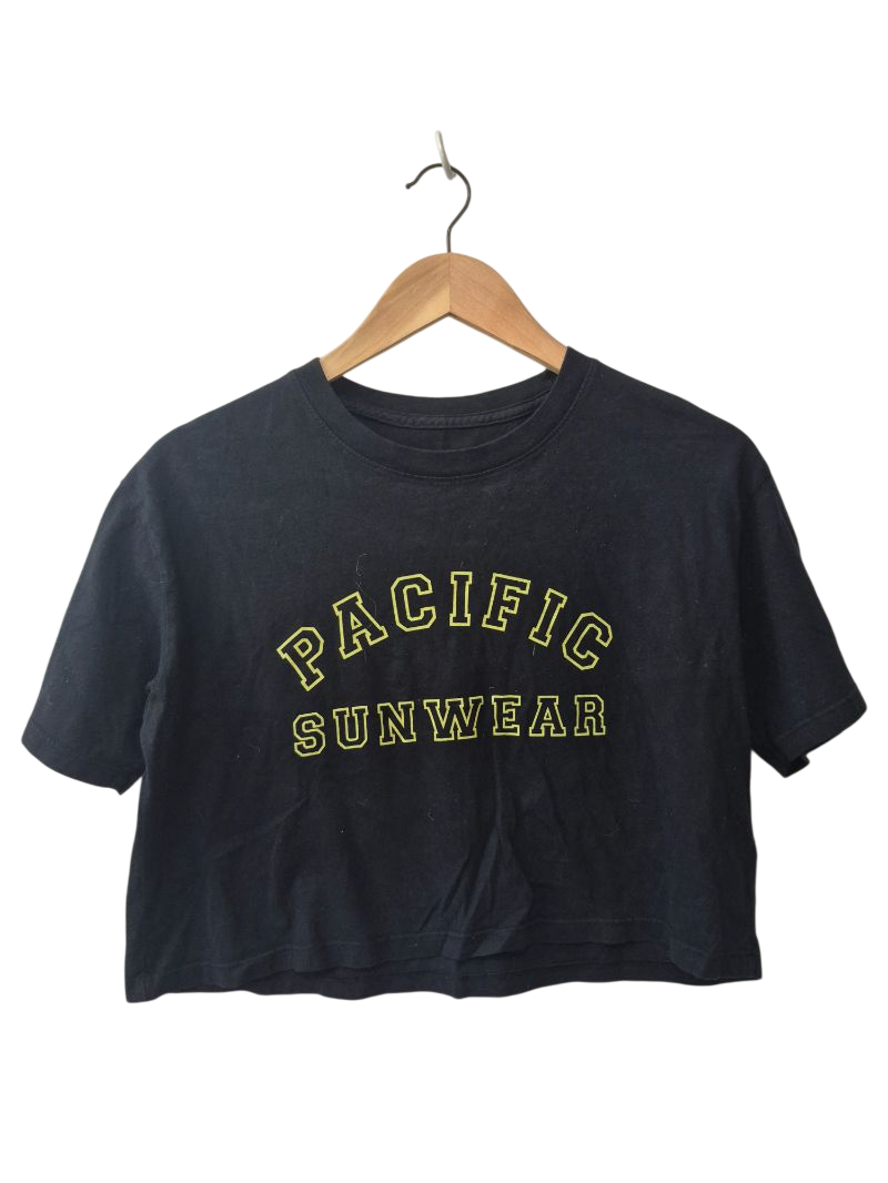 PS/LA Cropped Tee Short Sleeves