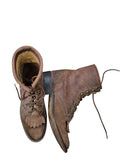 Laredo Lace-Up Fringe Boots