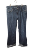 White House Black Market Cuffed Straight Leg Jeans