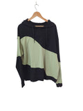 Edgar & Ash Color Block Hoodie Long Sleeves