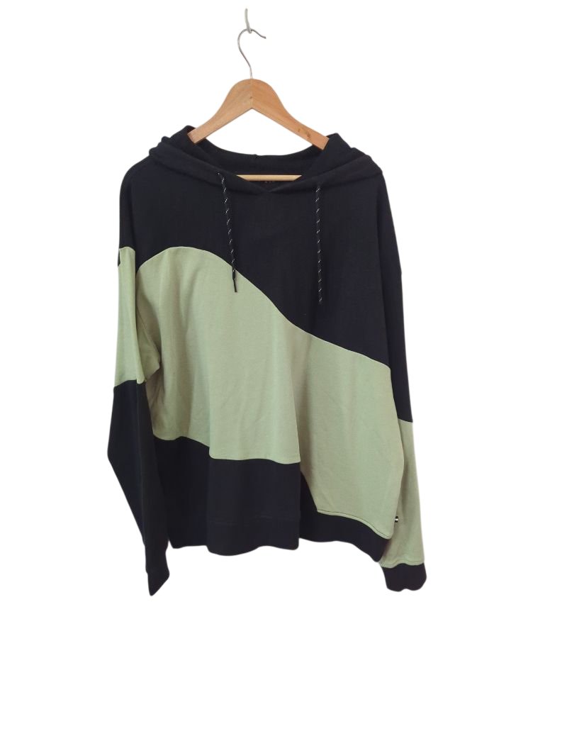 Edgar & Ash Color Block Hoodie Long Sleeves