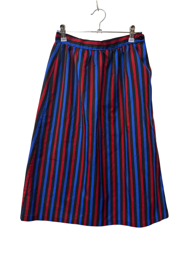 Striped Midi Skirt Vintage