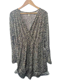 Laughido Floral V-Neck Dresses