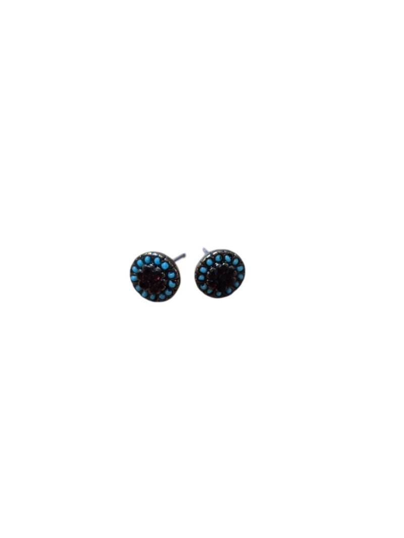 Round Stud Earrings Jewelry