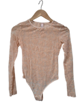 Victoria's Secret Sheer Bodysuit Long Sleeves