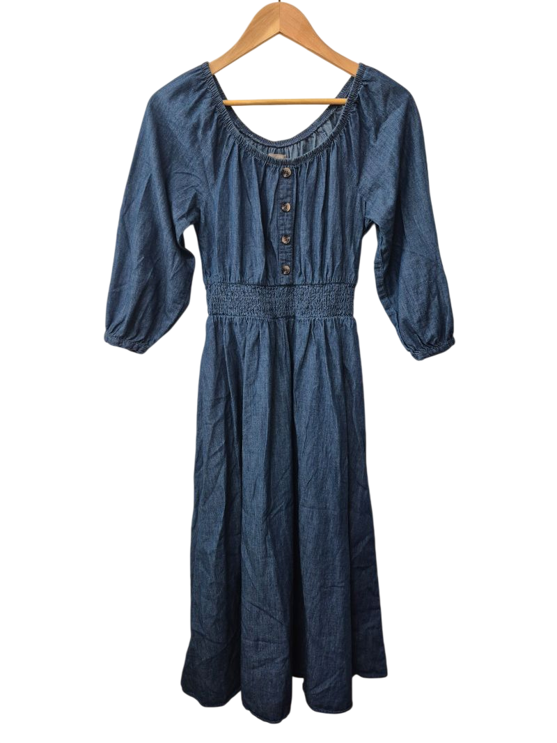 Falls Creek Smocked Midi Dresses