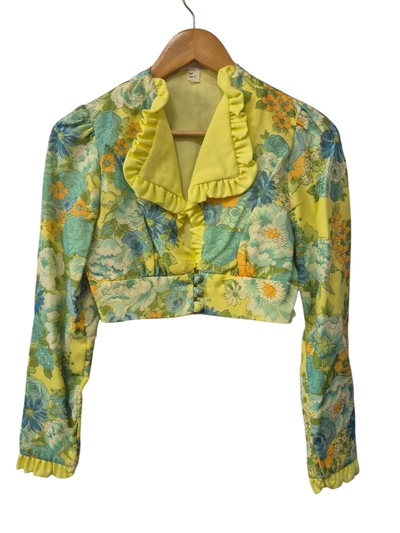 Vintage Floral Blouse Vintage