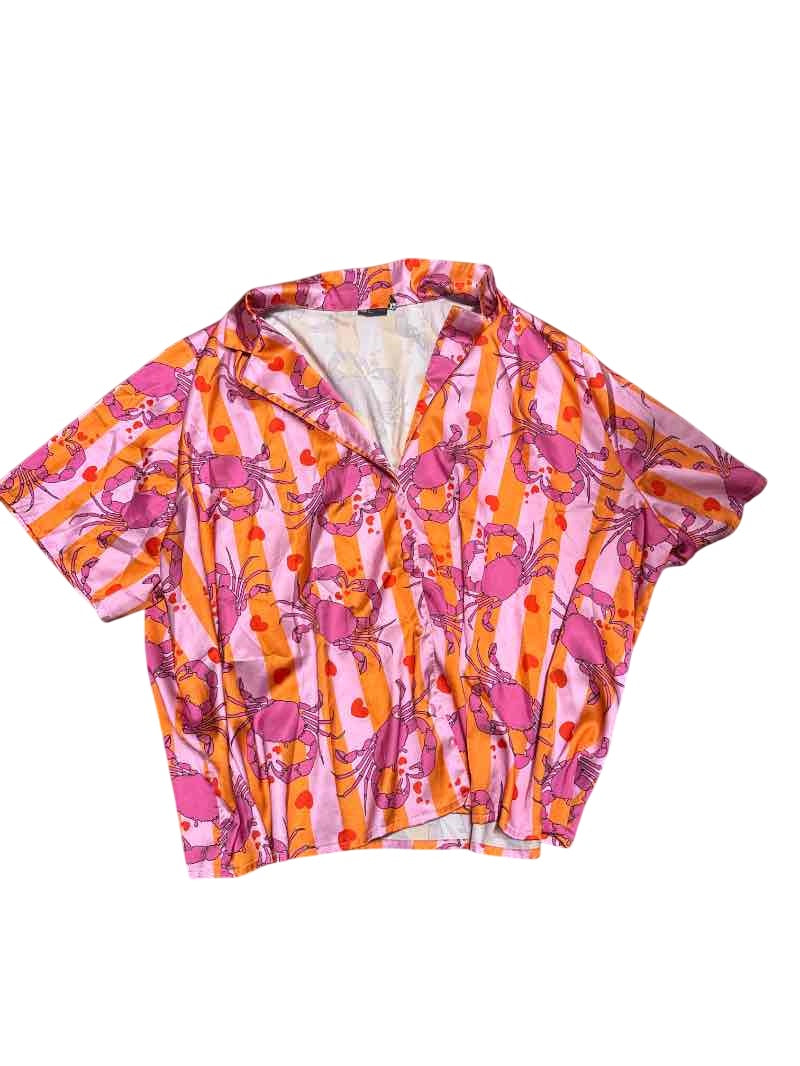 Asos Patterned Button-Down Short Sleeves