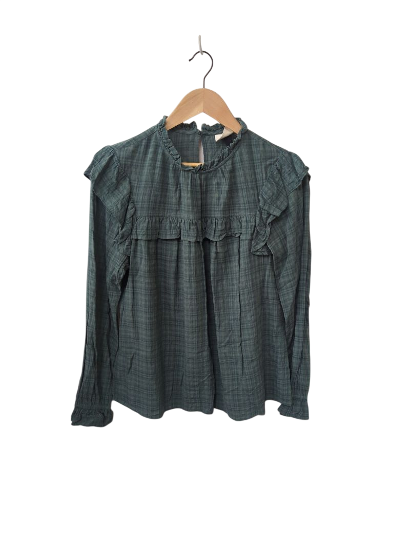 Universal threads Ruffled Blouse Long Sleeves