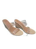 A New Day Clear Strap Wedges Sandals