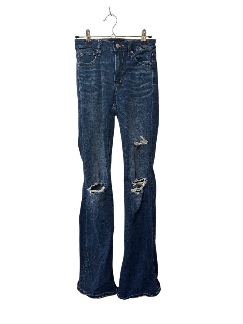American Eagle Distressed Bootcut Jeans