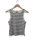 Divided Striped Tank Tanks