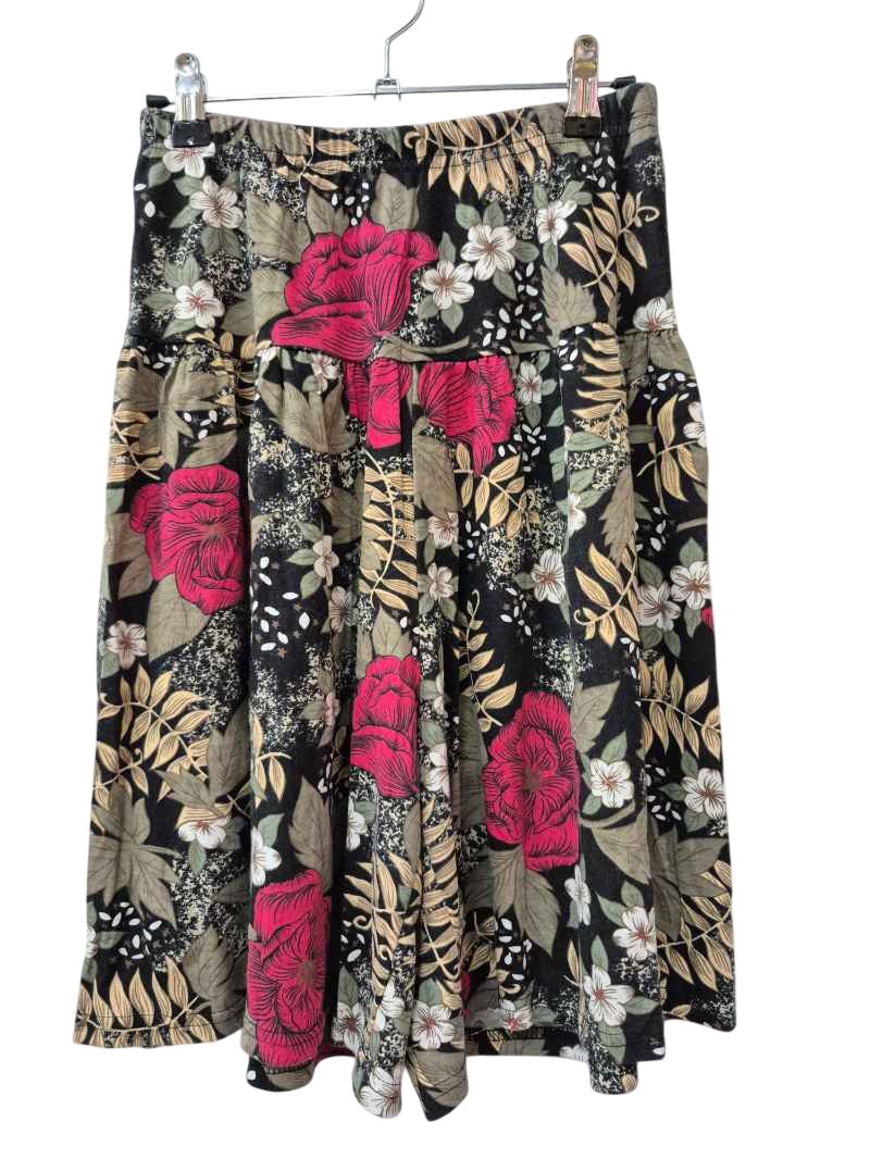 Cristin Stevens Floral Skirt Vintage