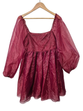Altar'd State Sheer Puff Sleeve Dresses