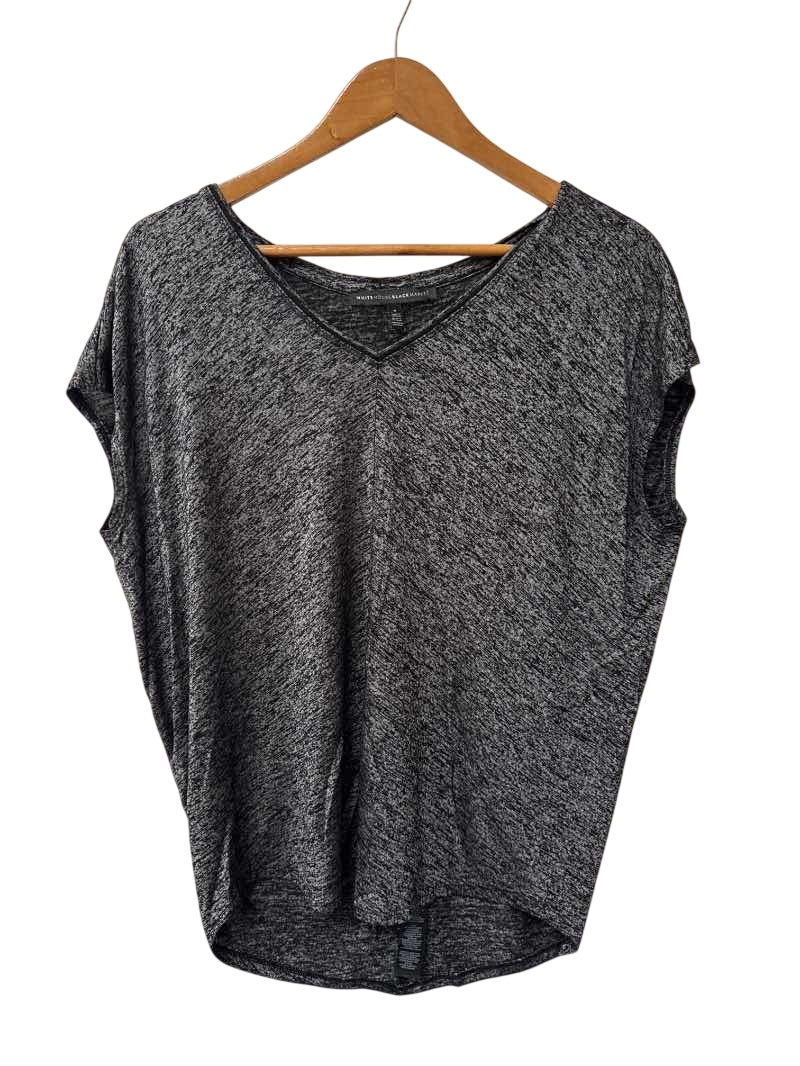 White House Black Market V-Neck Tee Short Sleeves