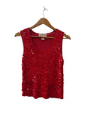I.S.C Sport  Sequin Tank Top Vintage