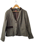 Merona Plaid Blazer Outerwear