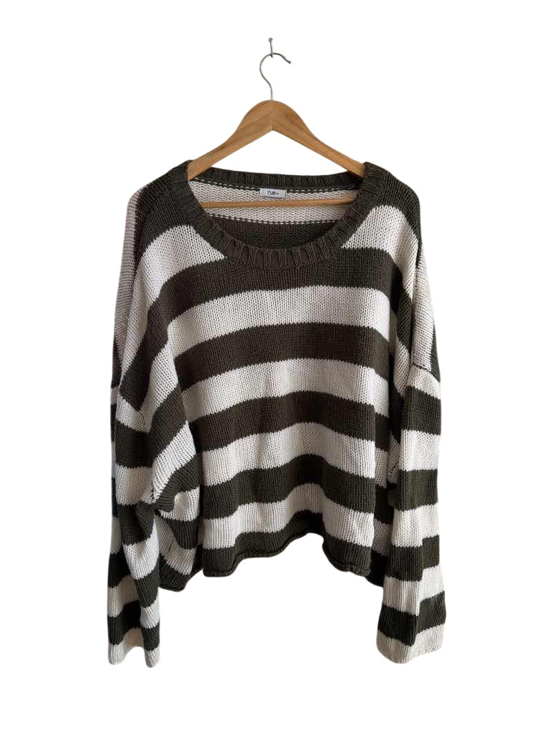 Rue 21 Striped Knit Sweaters