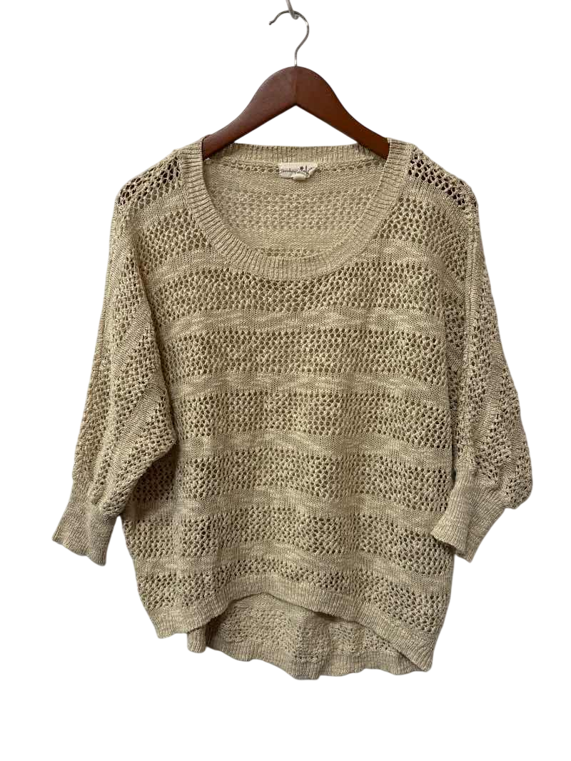 Shrinking Violet Open Knit Sweater Sweaters