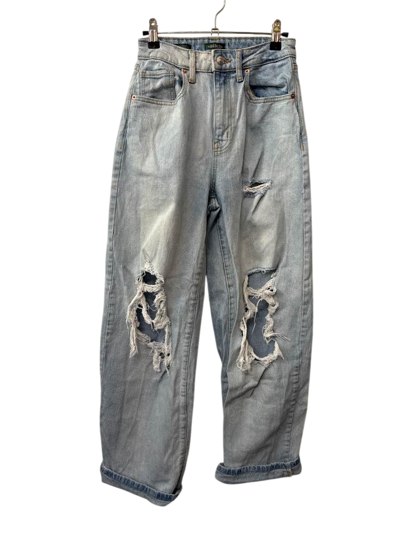 Wild Fable Distressed Straight Leg Jeans