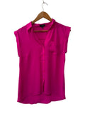 The Limited Sleeveless Button-Up Short Sleeves