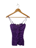 Sequin Hearts Vintage Ruched Tank Vintage