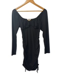 Moa Moa Ruched Long-Sleeve Dresses