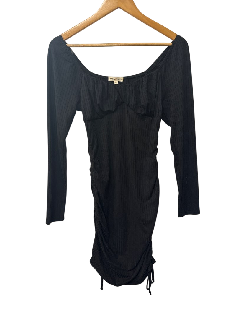 Moa Moa Ruched Long-Sleeve Dresses
