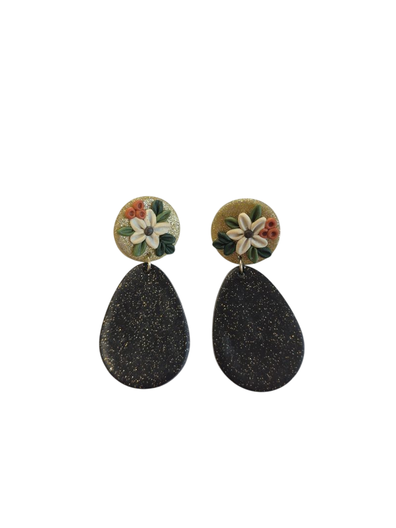 Floral Drop Jewelry
