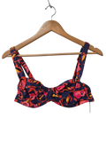 Huit 8 Printed Bikini Top Swimwear