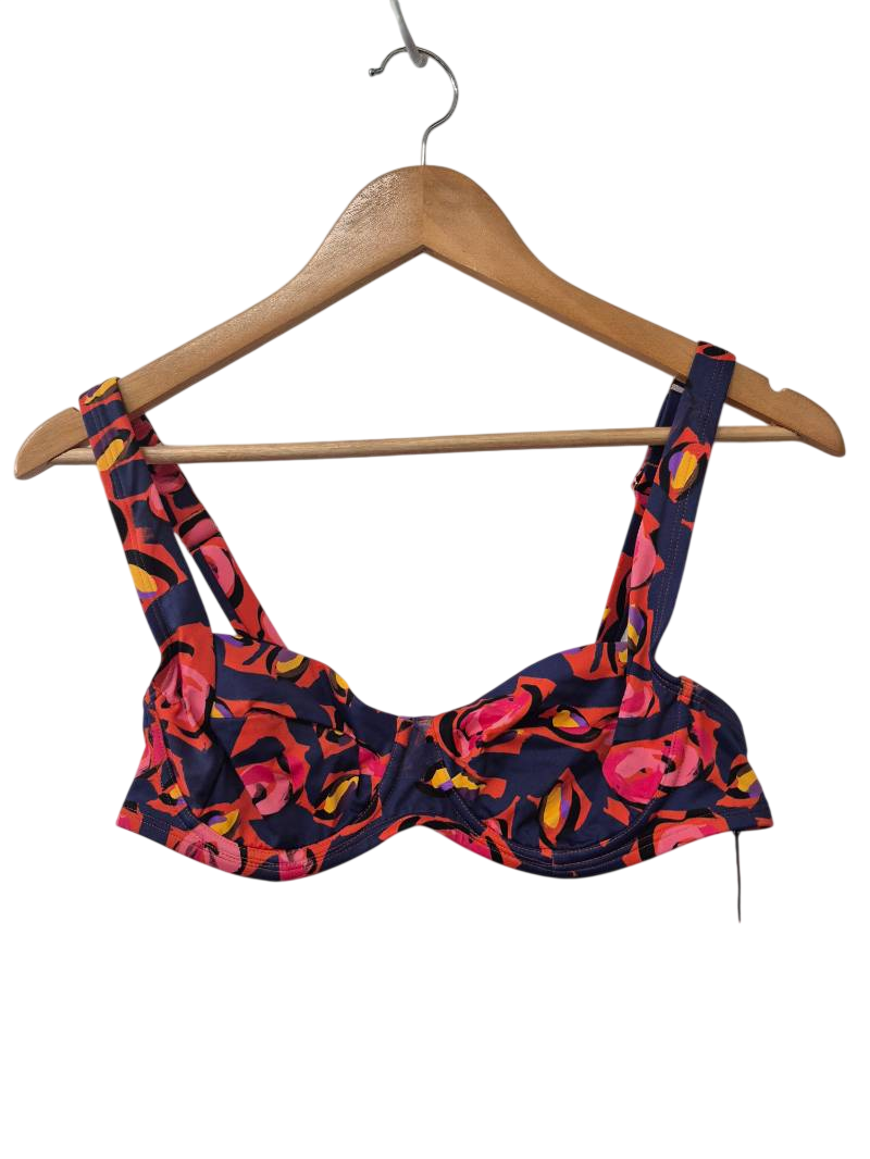 Huit 8 Printed Bikini Top Swimwear