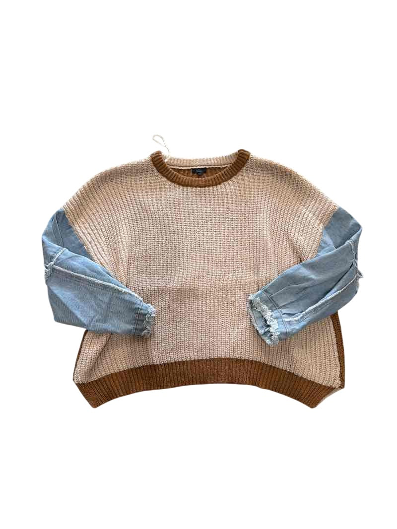 Debut Denim Sleeve Sweaters