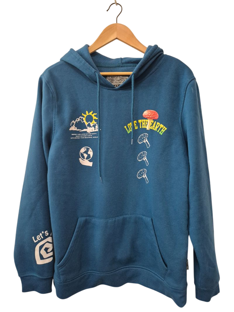 Brooklyn Cloth Hoodie with Graphics Long Sleeves