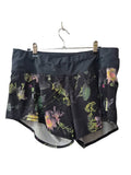 Oiselle Floral Running Shorts Athletic