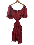 Shy Velvet Off-Shoulder Maxi Dresses