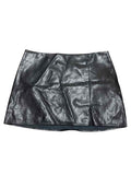 Old NAVY Faux Leather Mini Skirt