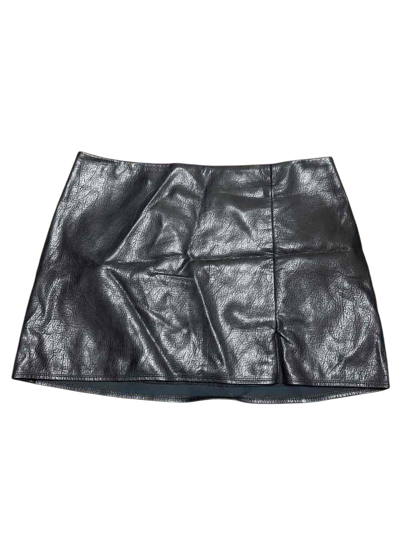 Old NAVY Faux Leather Mini Skirt