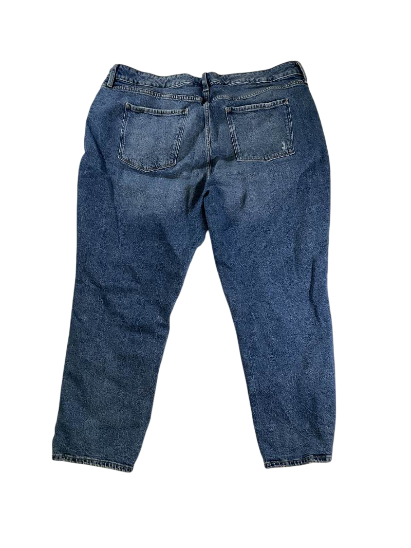 A.n.a Distressed Straight Leg Jeans