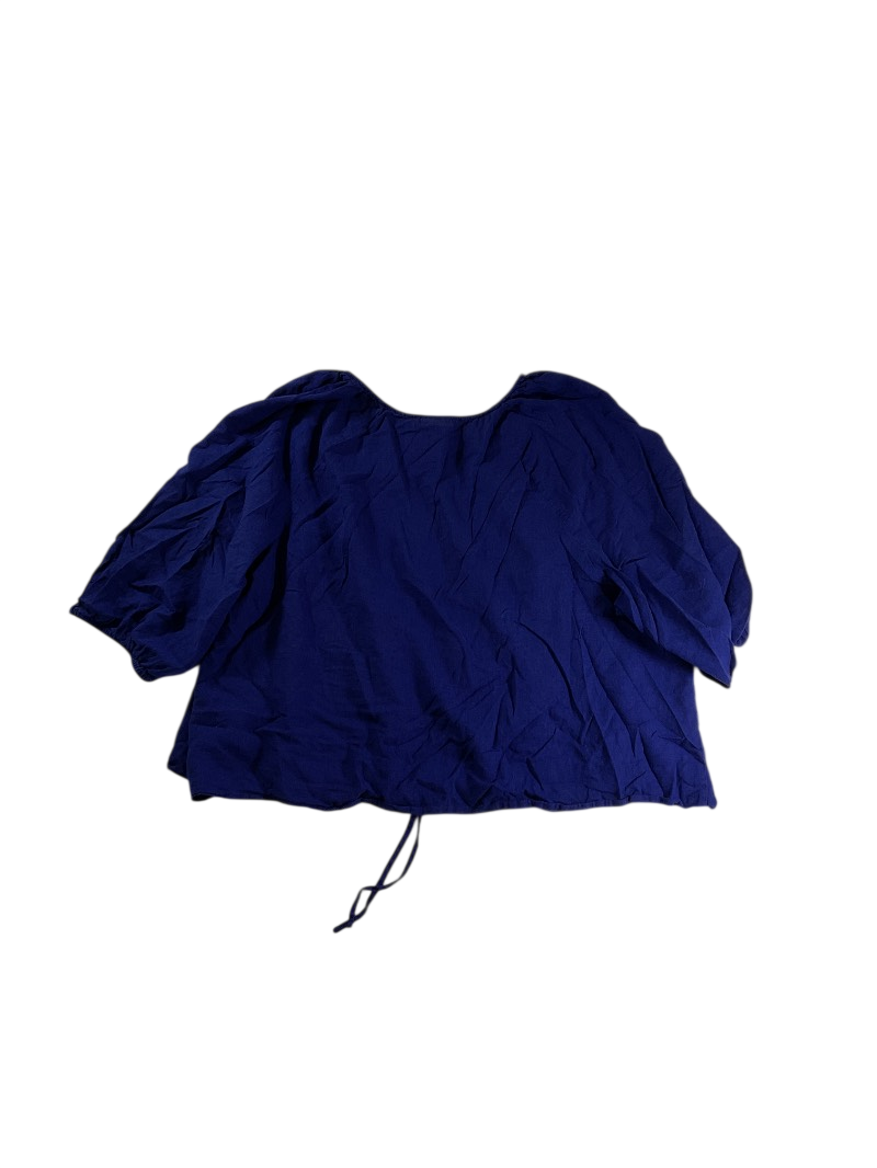 Ava & Viv Drawstring Short Sleeve Short Sleeves