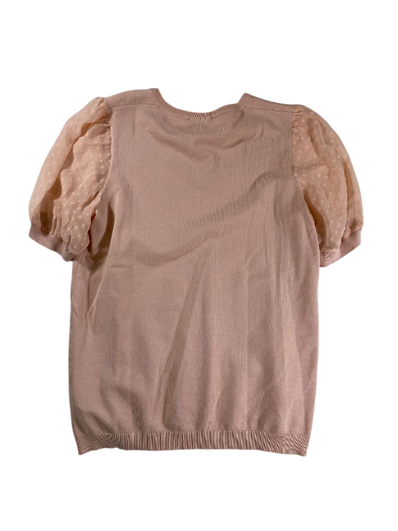 Adrianna Papell V-Neck Short Sleeve Short Sleeves