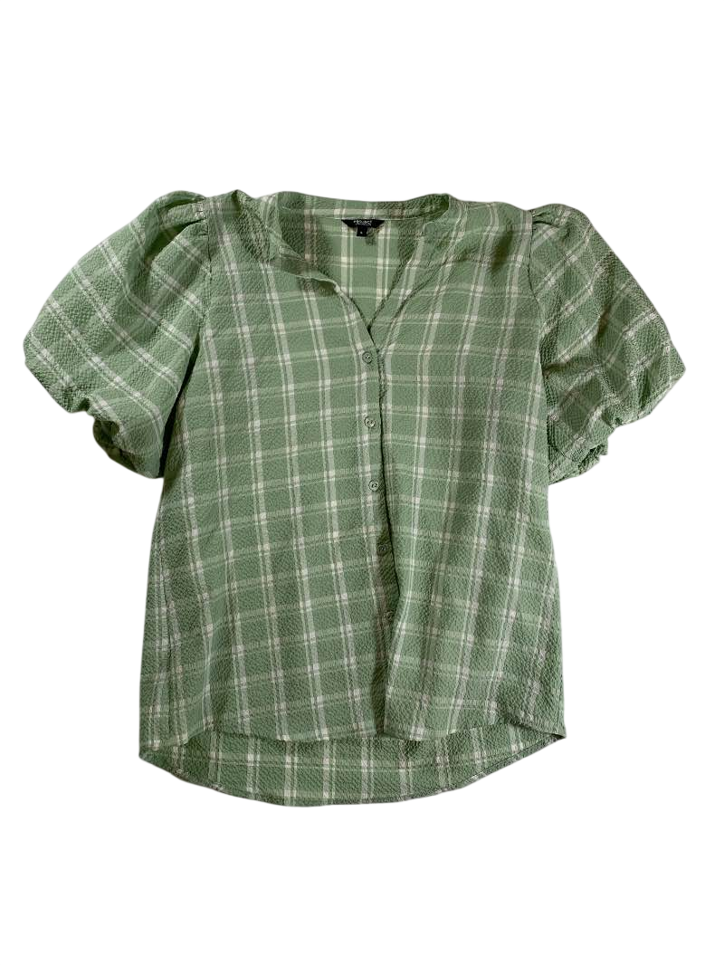 Project Unknown V-Neck Button-Up Short Sleeves