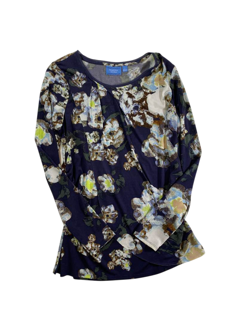 Simply Vera Floral Long Sleeve Long Sleeves
