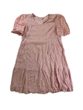 Ava James Eyelet Sleeve Dress Dresses