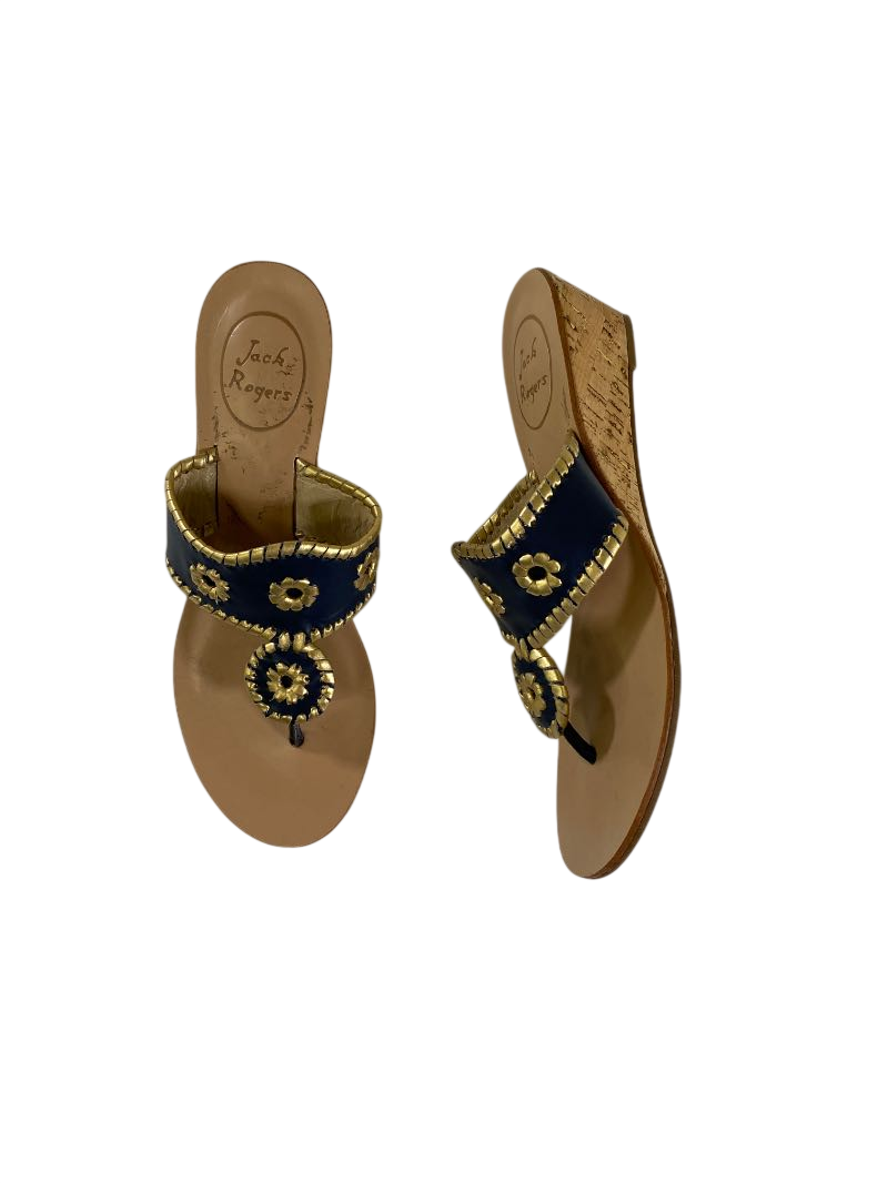 Jack  Rogers  Embellished Wedge Sandals Sandals