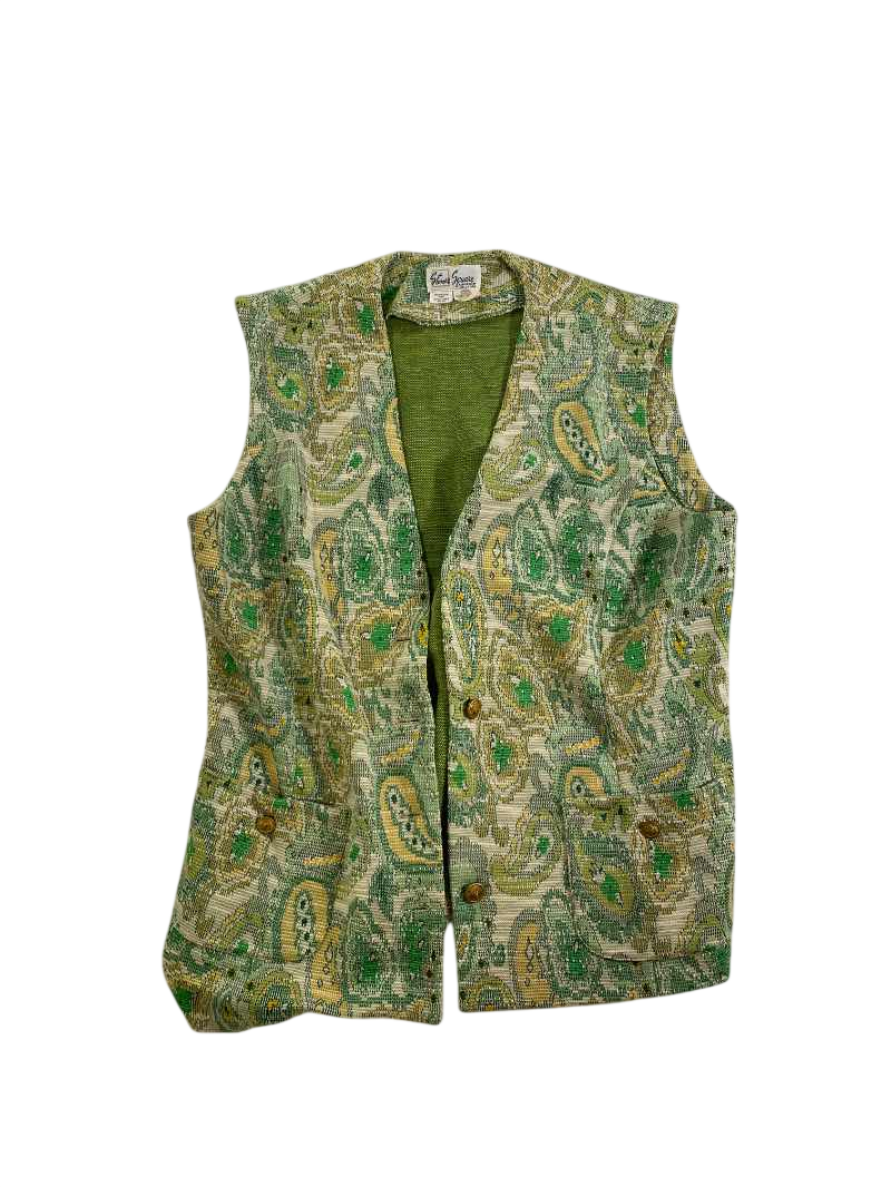 Stoner Square  Vintage Paisley Vest Vintage