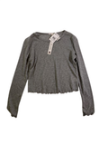 Willow & clay Ribbed Crop Long Sleeves